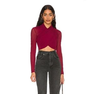 {BARDOt} Maroon top NWT
